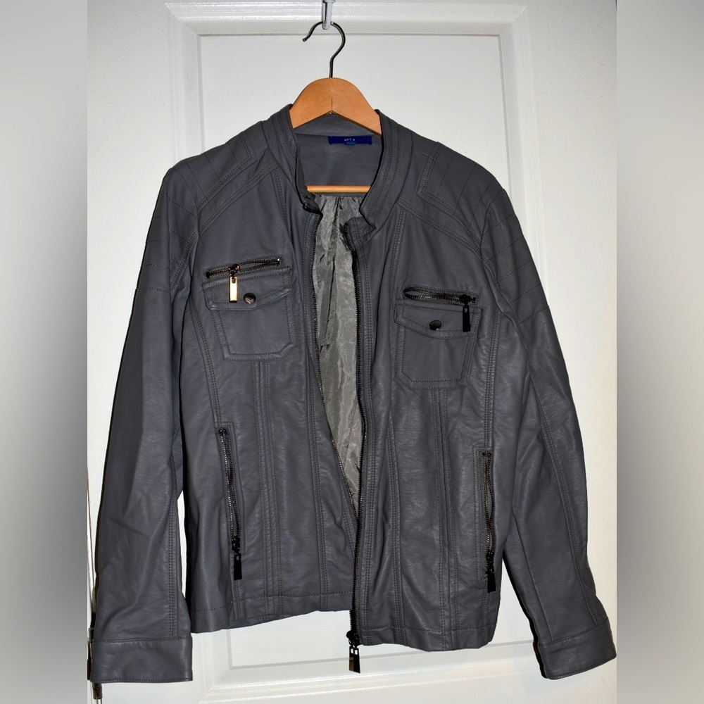 Women’s Apt.9 Faux Leather Moto Jacket